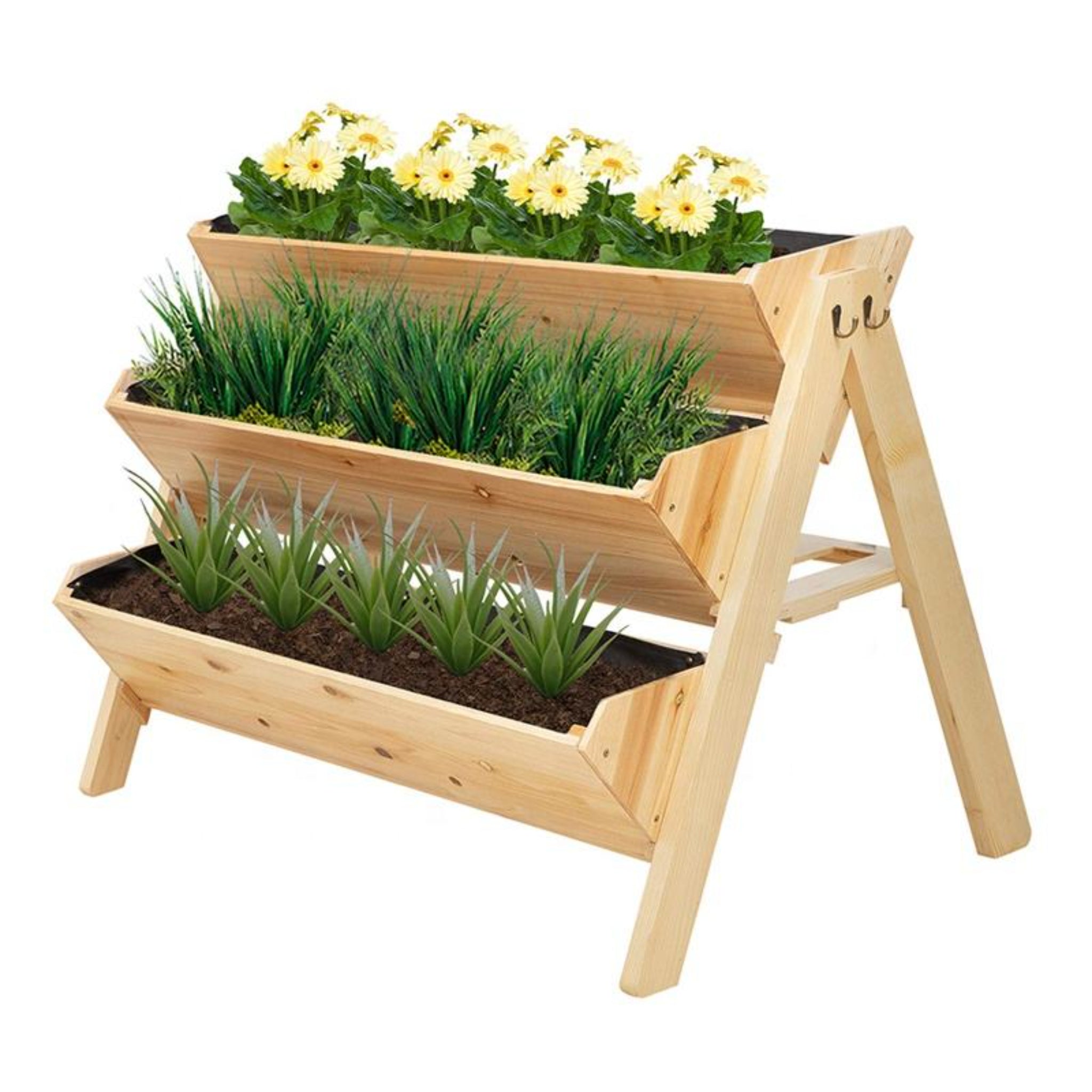 BloomHaven Triple-Tier Planter Stand